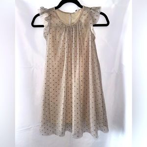 Beige H&M Dress Kids Size M (9-10yrs old)
